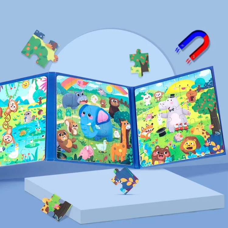 Puzzle magnetyczne - książeczki - poziomy