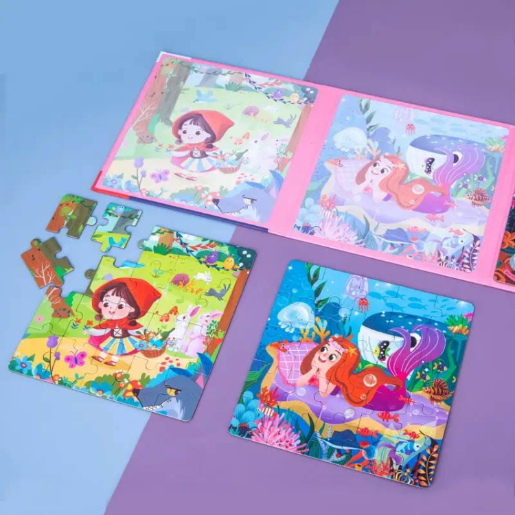 Puzzle magnetyczne - książeczki - poziomy