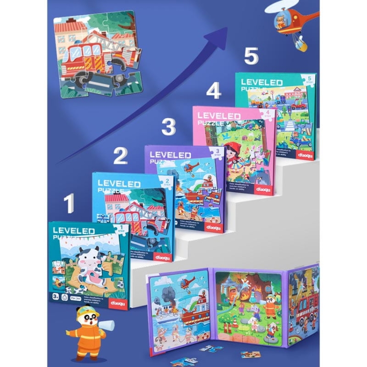 Puzzle magnetyczne - książeczki - poziomy
