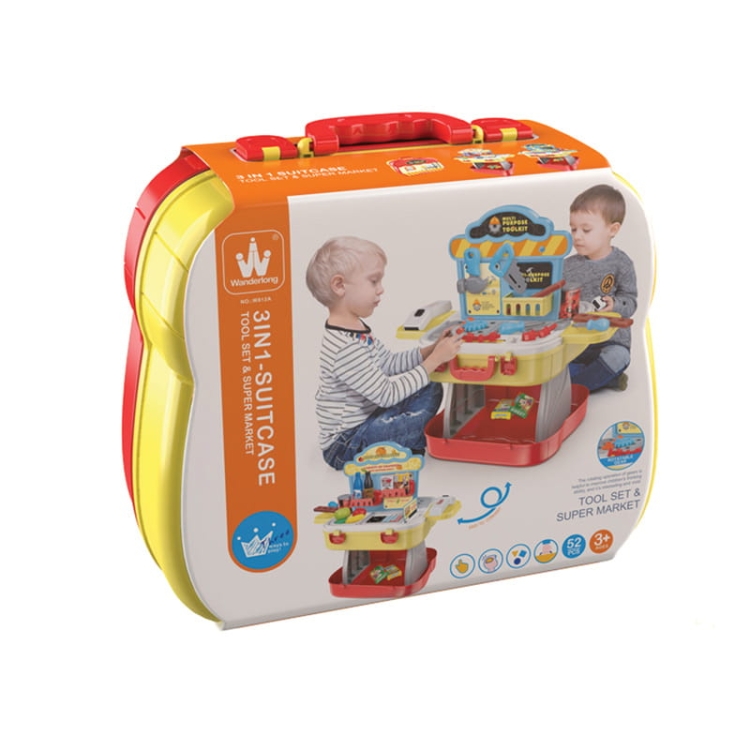 3 w 1 Sklep + Warsztat w przenośnej walizc