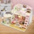 Miniaturowy domek - Różowy loft