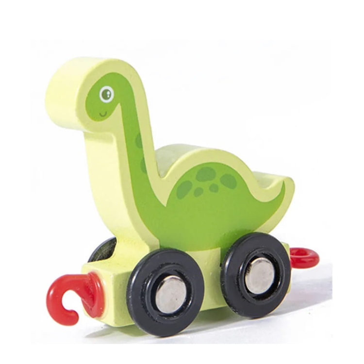 Kolejka drewniana - Dinozaury