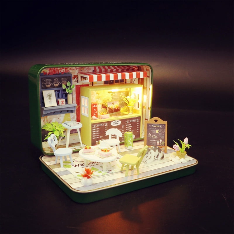 Miniaturowy domek Sobotnie przedpołudnie