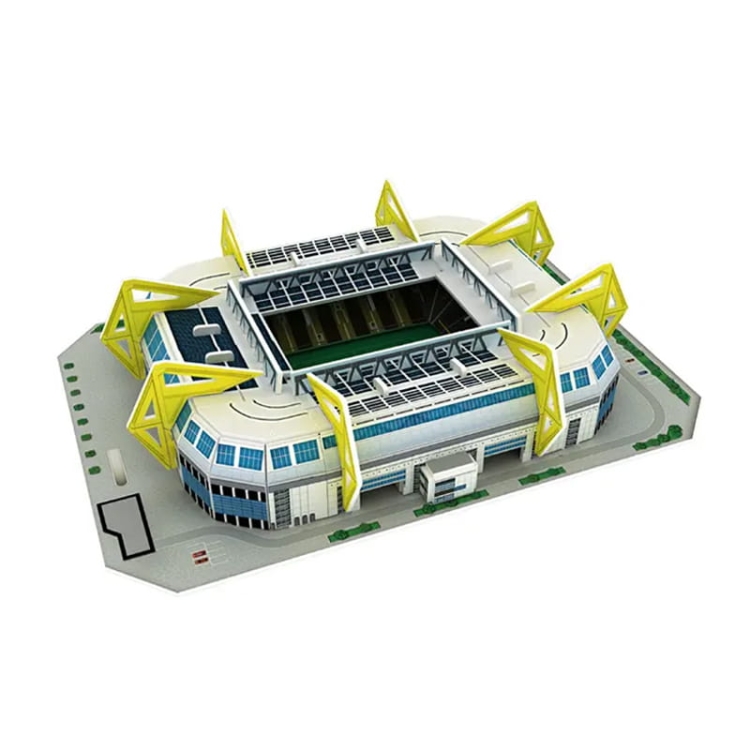 Stadion piłkarski - SIGNAL IDUNA PARK - Borussia Dortmund FC - Puzzle 3D 35 elementów