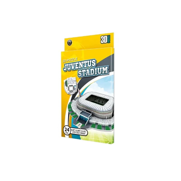 Mini stadion piłkarski - ALLIANZ - Juventus FC - Turyn Puzzle 3D 24 elementy