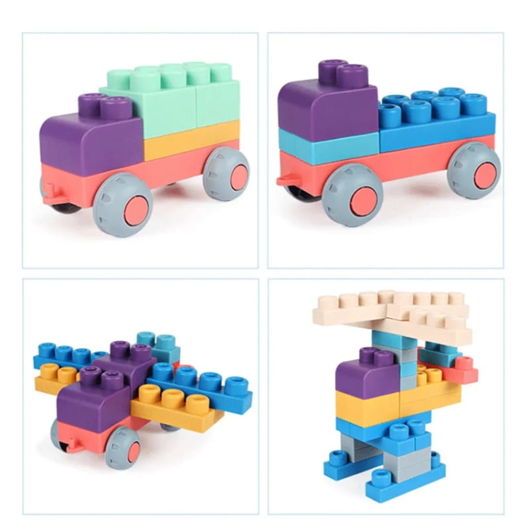 SOFT blocks - miękkie klocki konstrukcyjne 40 elementów