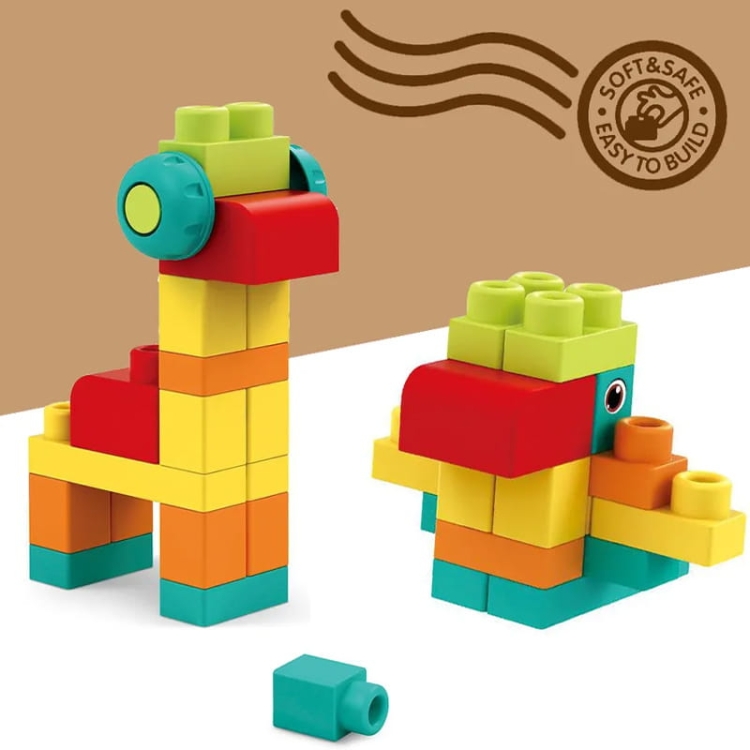 SOFT blocks - miękkie klocki sensoryczne 42 elementy