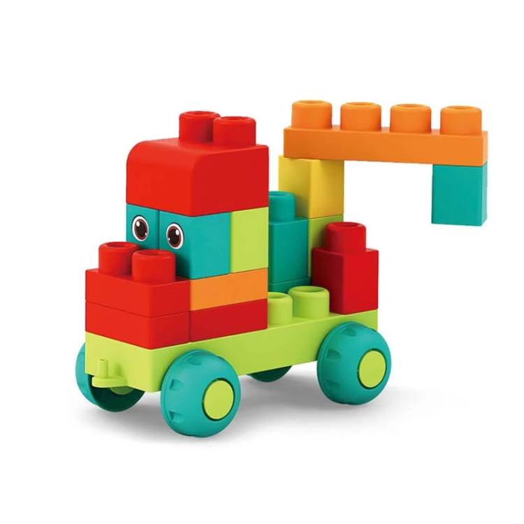 SOFT blocks - miękkie klocki sensoryczne 62 elementy