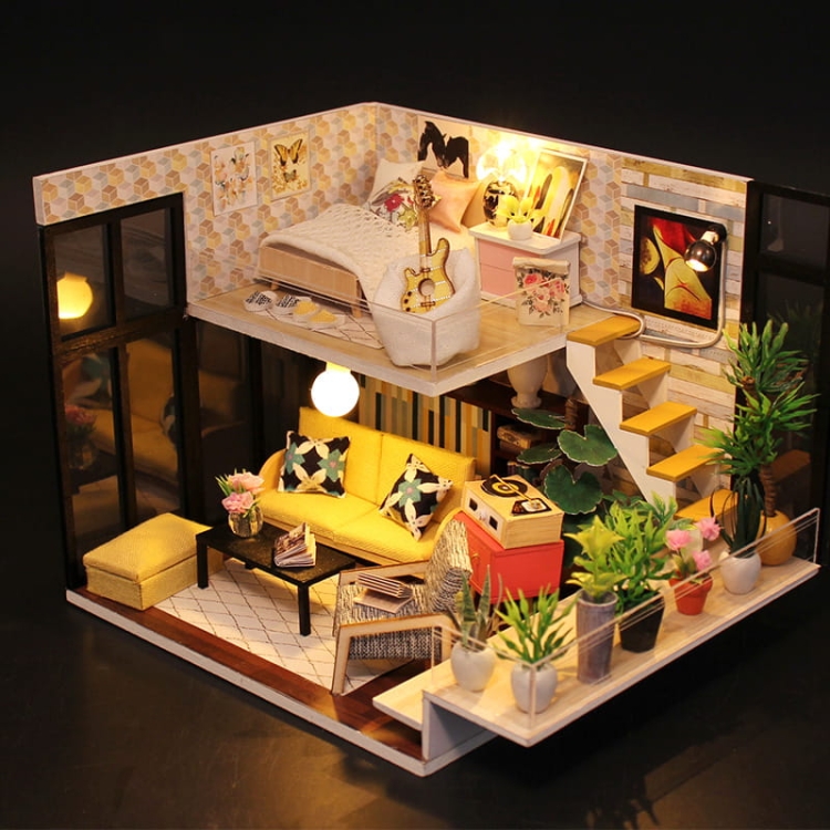 Miniaturowy domek Duńskie hygge