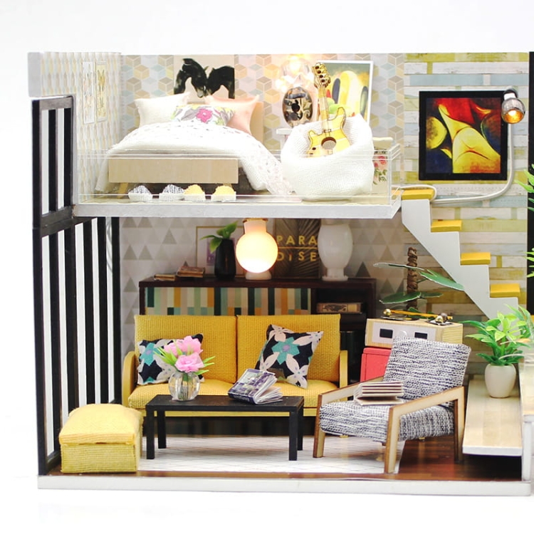 Miniaturowy domek Duńskie hygge