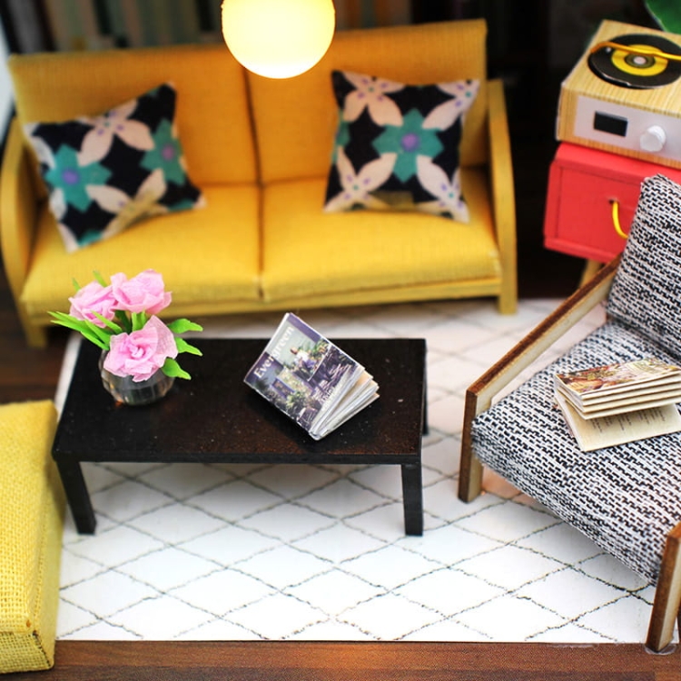 Miniaturowy domek Duńskie hygge