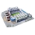 Mini stadion piłkarski - STAMFORD BRIDGE - Chelsea FC - Londyn Puzzle 3D 45 elementów