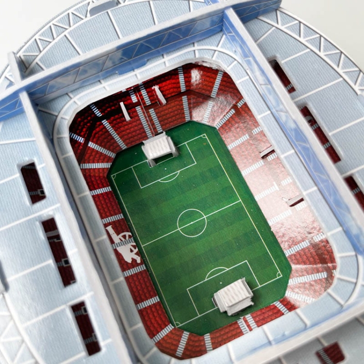 Mini stadion piłkarski - EMIRATES - Arsenal FC - Londyn Puzzle 3D 25 elementów