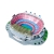 Mini stadion piłkarski - CAMP NOU - Barcelona FC - Puzzle 3D 27 elementów