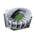 Mini stadion piłkarski - PARC DES PRINCESS - Paris Saint-Germain FC - Puzzle 3D 44 elementy