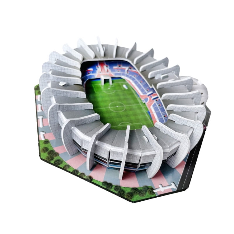 Mini stadion piłkarski - PARC DES PRINCESS - Paris Saint-Germain FC - Puzzle 3D 44 elementy
