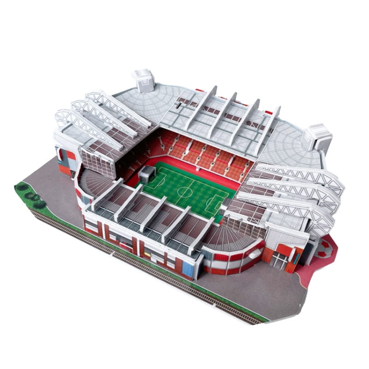 Mini stadion piłkarski - OLD TRAFFORD - Manchester United FC - Puzzle 3D 46 elementów