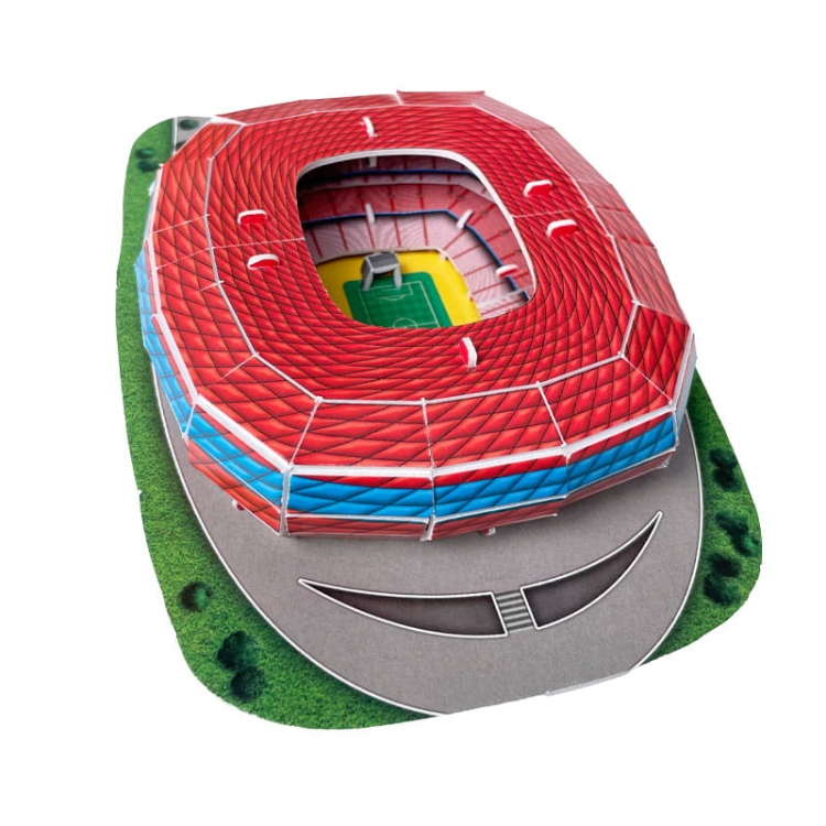 Mini stadion piłkarski - ALLIANZ ARENA - Bayern Monachium FC - Puzzle 3D 26 elementów