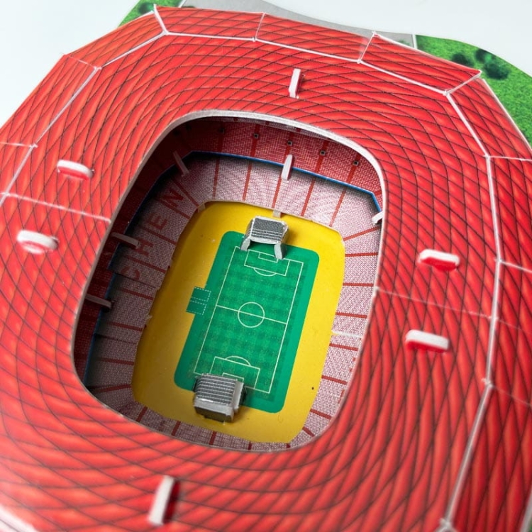 Mini stadion piłkarski - ALLIANZ ARENA - Bayern Monachium FC - Puzzle 3D 26 elementów