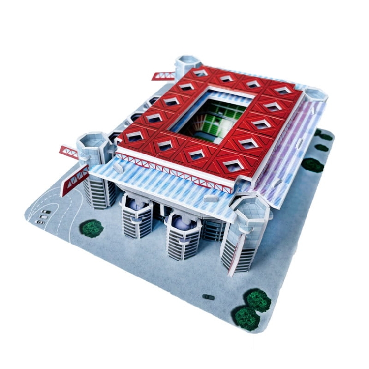 Mini stadion piłkarski - SAN SIRO - AC Milan/Inter Mediolan FC - Puzzle 3D 49 elementów