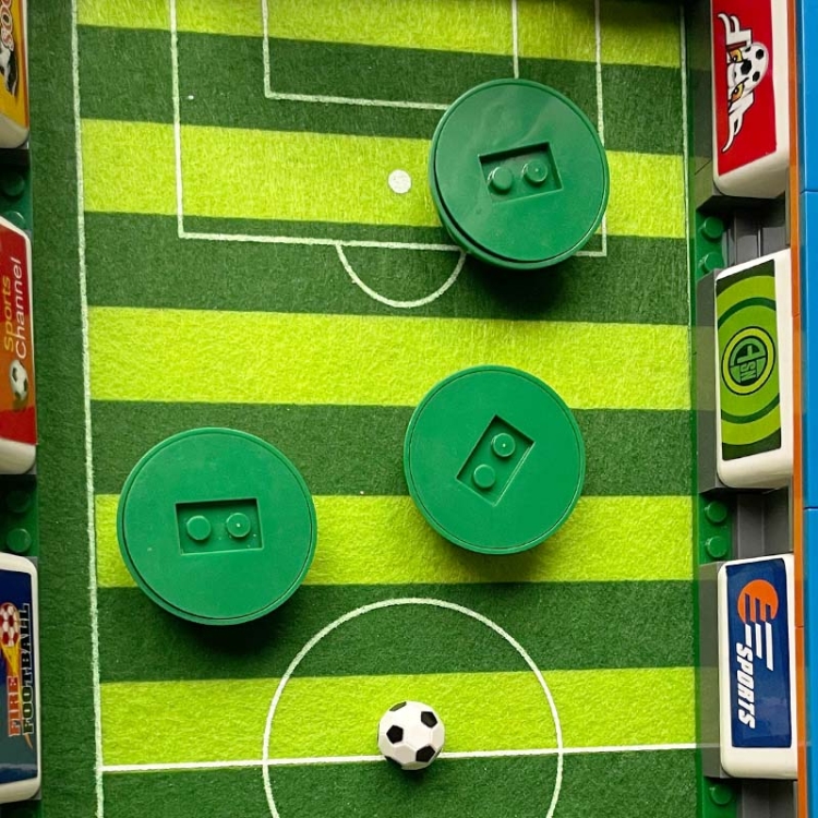 Stadion piłkarski AUSINI - klocki 273 elementy