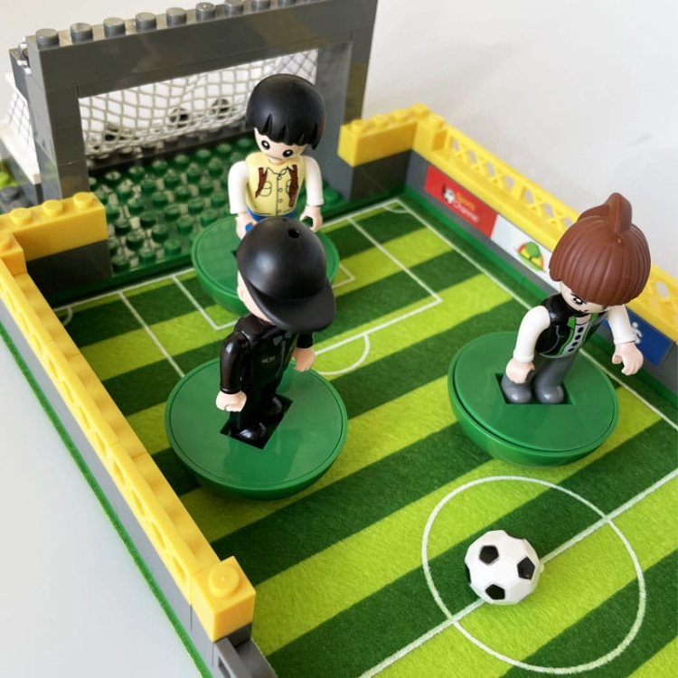 Stadion piłkarski AUSINI - klocki 213 elementów