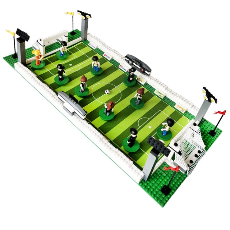 Stadion piłkarski AUSINI - klocki 381 elementów