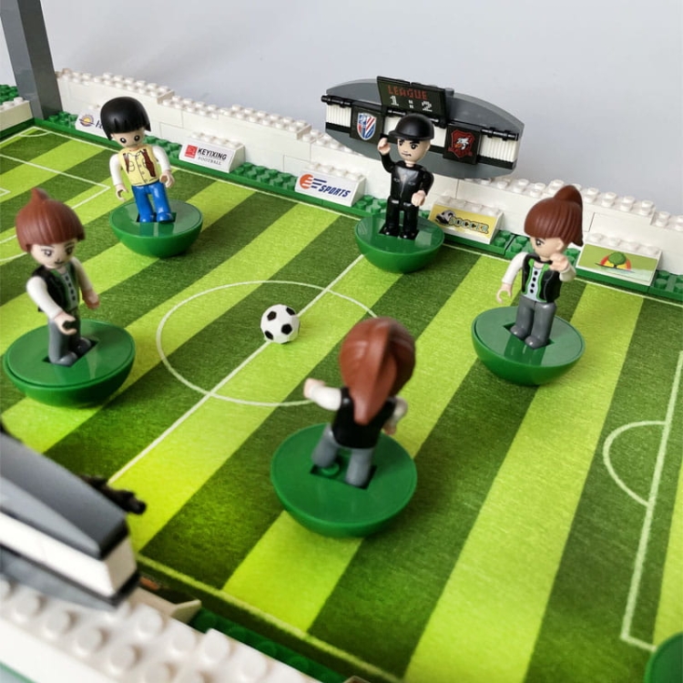 Stadion piłkarski AUSINI - klocki 381 elementów