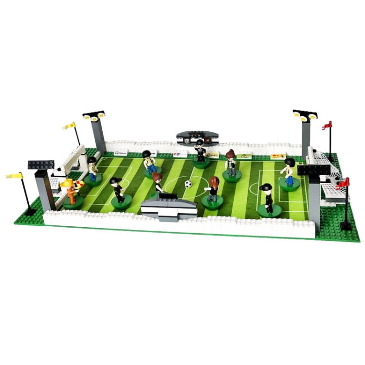 Stadion piłkarski AUSINI - klocki 381 elementów