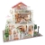 Miniaturowy domek Willa w kwiatach