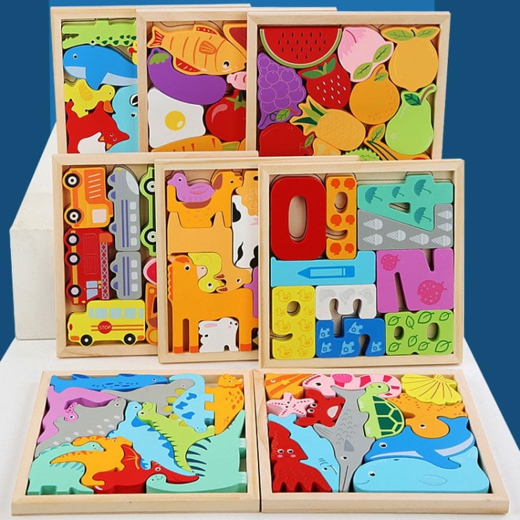 Puzzle drewniane