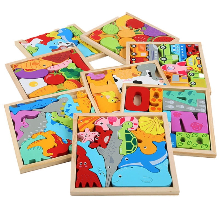 Puzzle drewniane