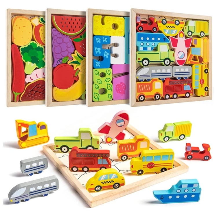 Puzzle drewniane