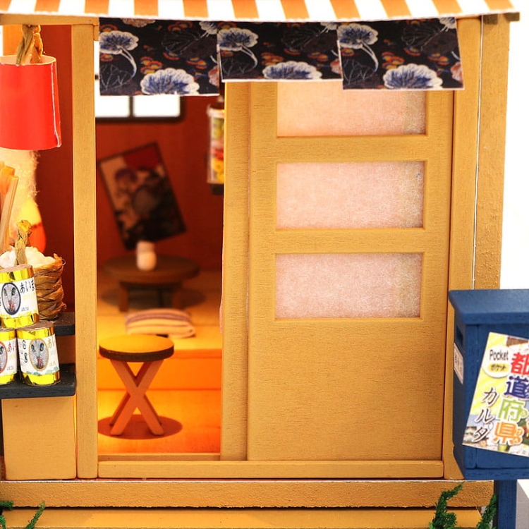 Miniaturowy domek - Sklepik w Tokio*