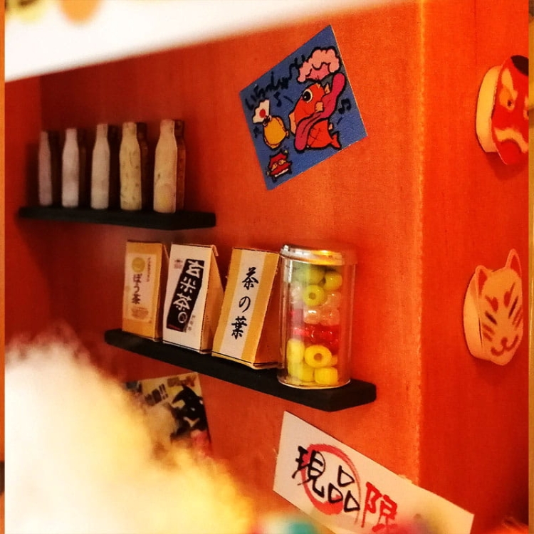 Miniaturowy domek - Sklepik w Tokio*