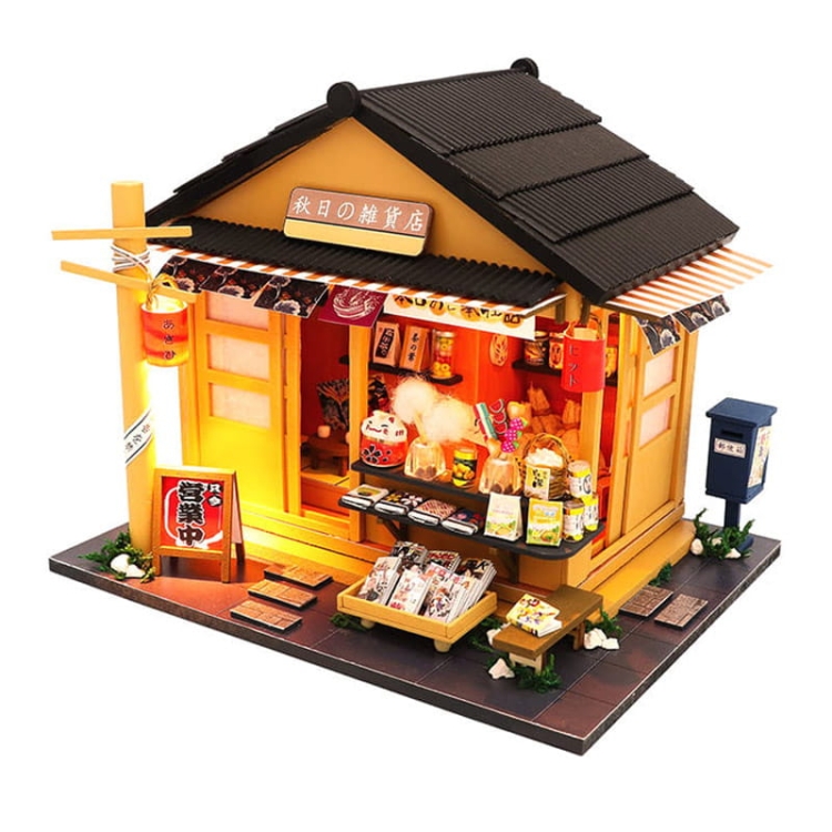 Miniaturowy domek - Sklepik w Tokio*