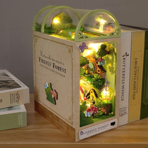 Miniaturowy domek Book Nook - Zaczarowany las
