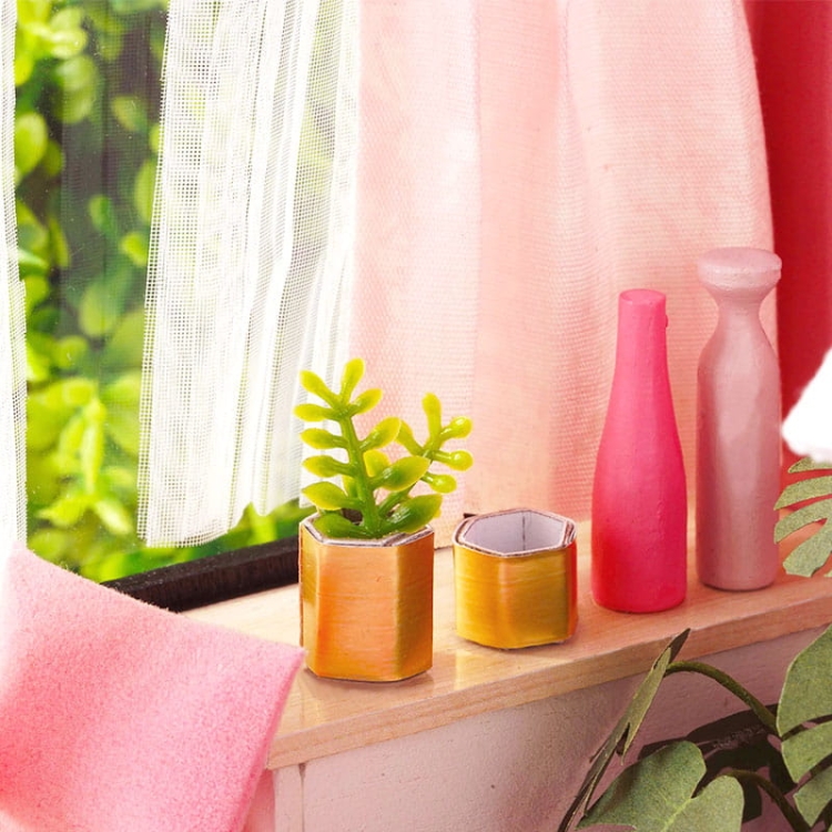 Miniaturowy domek - Pokój Zosi*