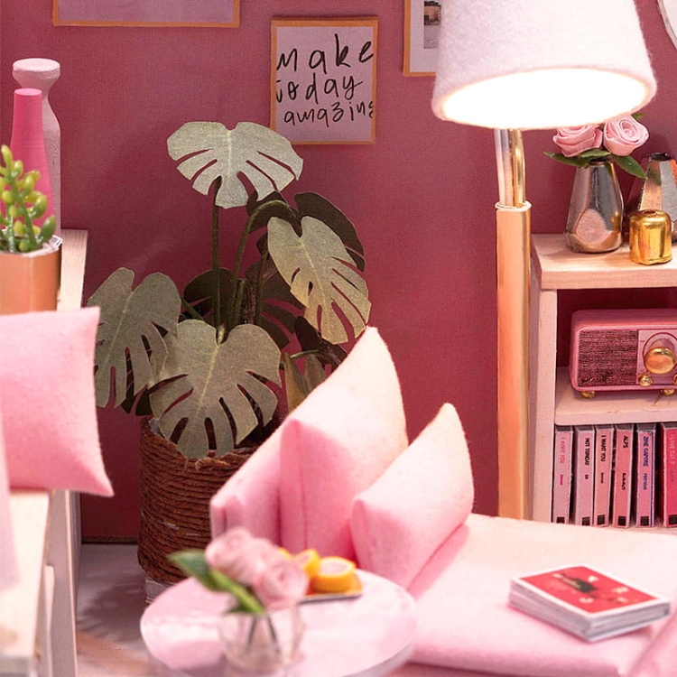 Miniaturowy domek - Pokój Zosi*