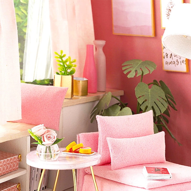 Miniaturowy domek - Pokój Zosi*