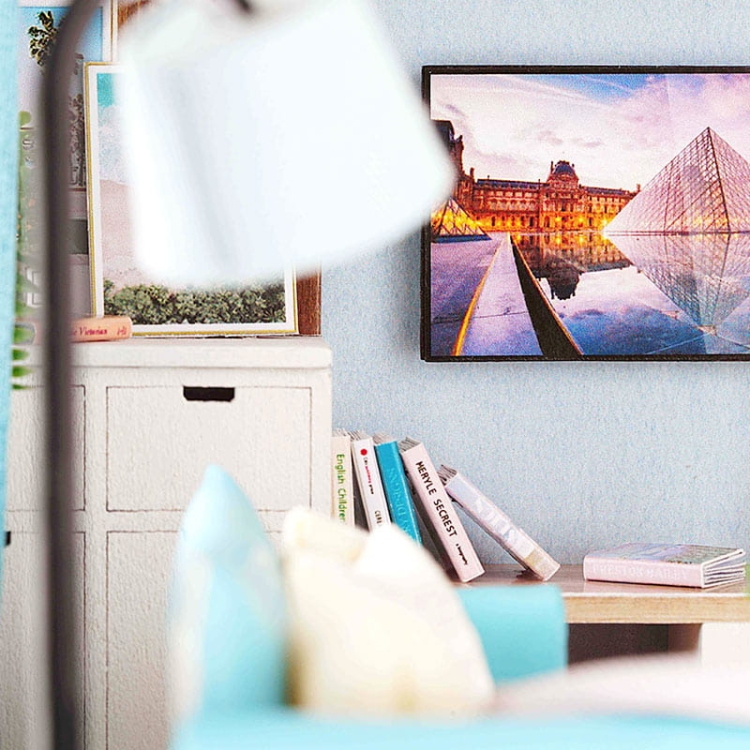 Miniaturowy domek - Pokój Antka