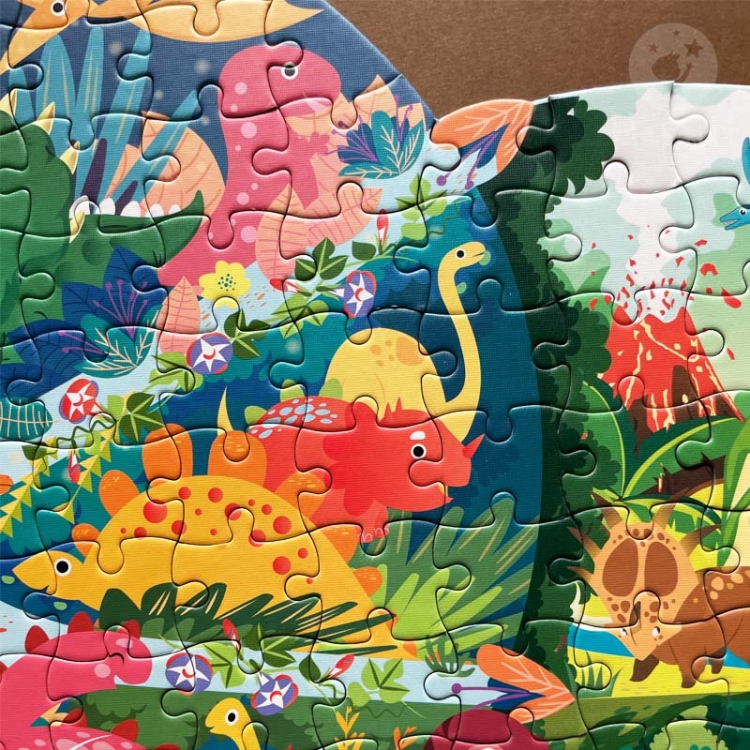 Puzzle edukacyjne Triceratops - 180 szt
