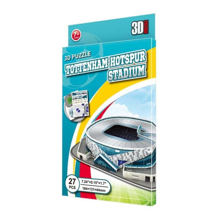 Mini stadion piłkarski - TOTTENHAM - Tottenham Hotspur FC - Puzzle 3D 36 elementów