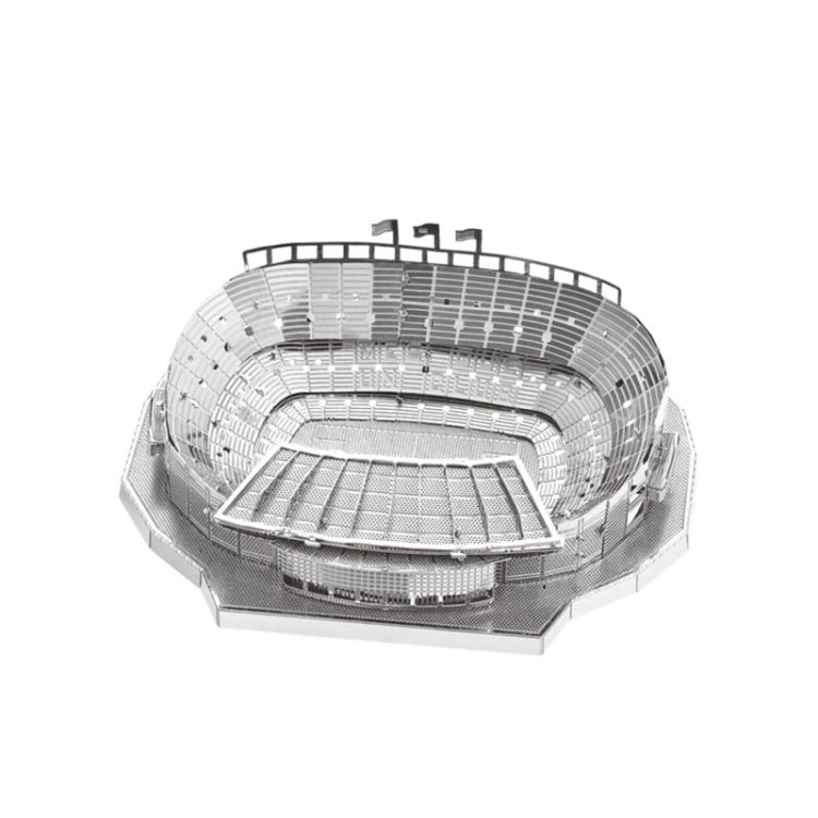 Stadion piłkarski - CAMP NOU - Barcelona FC - Puzzle metalowe 3D