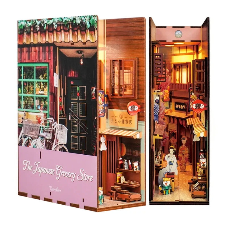 Miniaturowy domek Book Nook - Japoński sklepik