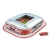 Stadion piłkarski Spartak Moskwa Puzzle 3D