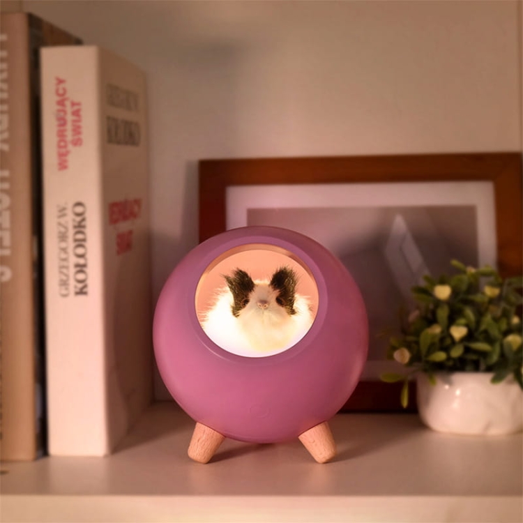 Lampka nocna dla dzieci z chomikiem