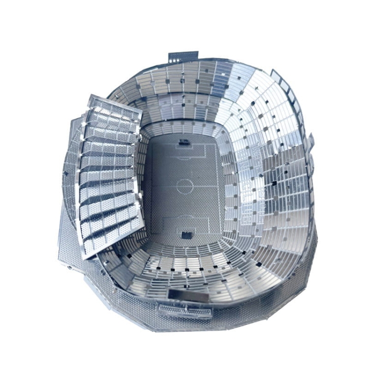 Stadion piłkarski - CAMP NOU - Barcelona FC - Puzzle metalowe 3D