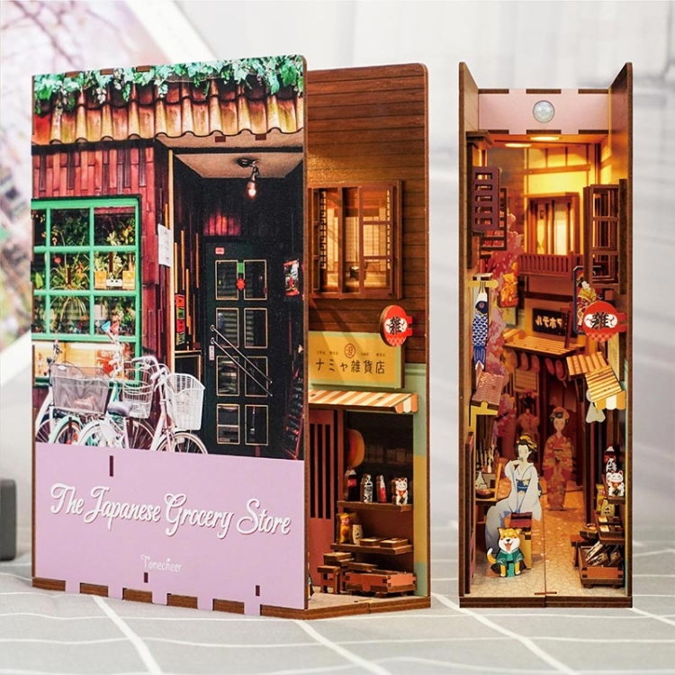 Miniaturowy domek Book Nook - Japoński sklepik