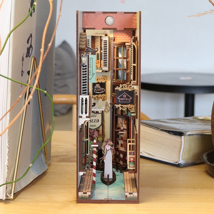 Miniaturowy domek DIY Book Nook - Podróż do Wenecji*